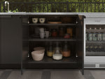 NewAge Outdoor Kitchens Stainless-Steel 6-Piece Cabinet Set with Base, Grill Cabinet, Platinum Griddle and Countertop-74987-Garage Giant 