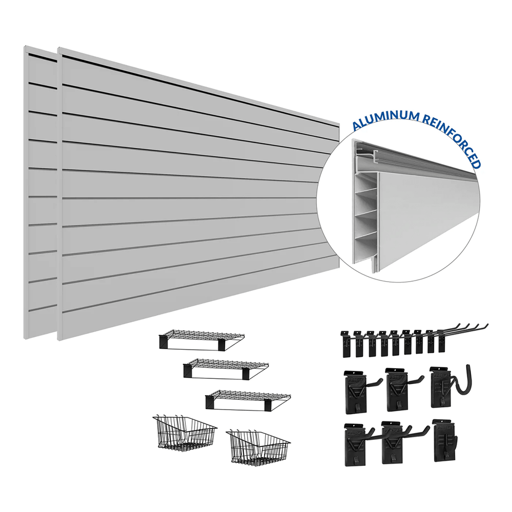 Proslat PROCORE Slatwall Ultimate Bundle (Grey) 58900K | Garage Giant