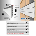 Proslat PROCORE Slatwall Handyman Bundle (Grey) 