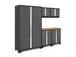 NewAge Garage Cabinets Bold Series 6-Piece Cabinet Set with 48 in. RTA Locker-55220-Garage Giant 