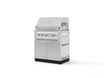 NewAge Outdoor Kitchens Stainless Steel 2-Piece Cabinet set with Grill Cabinet and Platinum Grill-74809-Garage Giant 