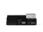 NewAge Outdoor Kitchens Aluminum 5-Piece Cabinet Set with 3 Drawer, Bar, Grill Cabinet, Platinum Griddle and Countertop-74945-Garage Giant 