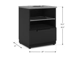 NewAge Outdoor Kitchens Stainless Steel Kamado Cabinet-70310-Garage Giant 