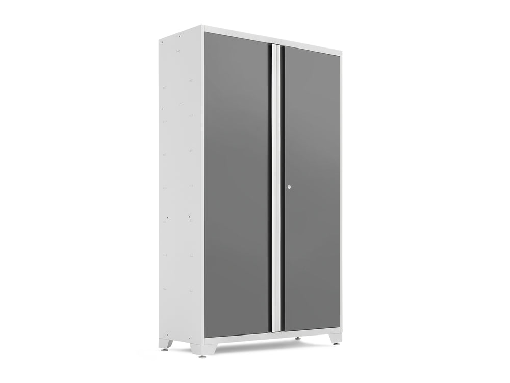 NewAge Garage Cabinets Bold Series 42in RTA Locker in Platinum-49322-Garage Giant