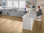 NewAge Garage Flooring Stone Composite LVP Flooring 5mm 600 sq. ft. Flooring Bundle - Natural Oak 