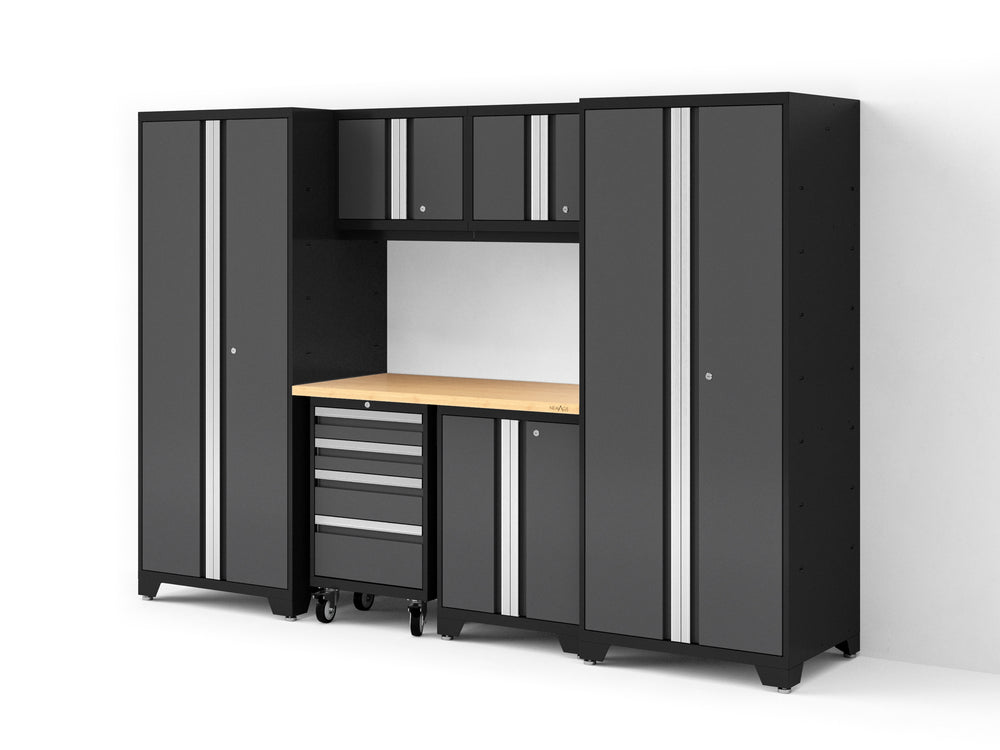 NewAge Garage Cabinets Bold Series XL 9-Piece Garage Cabinets Set - Thumbnail 2