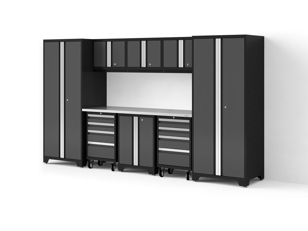 NewAge Garage Cabinets Bold Series XL 9-Piece Garage Cabinets Set - Thumbnail 3