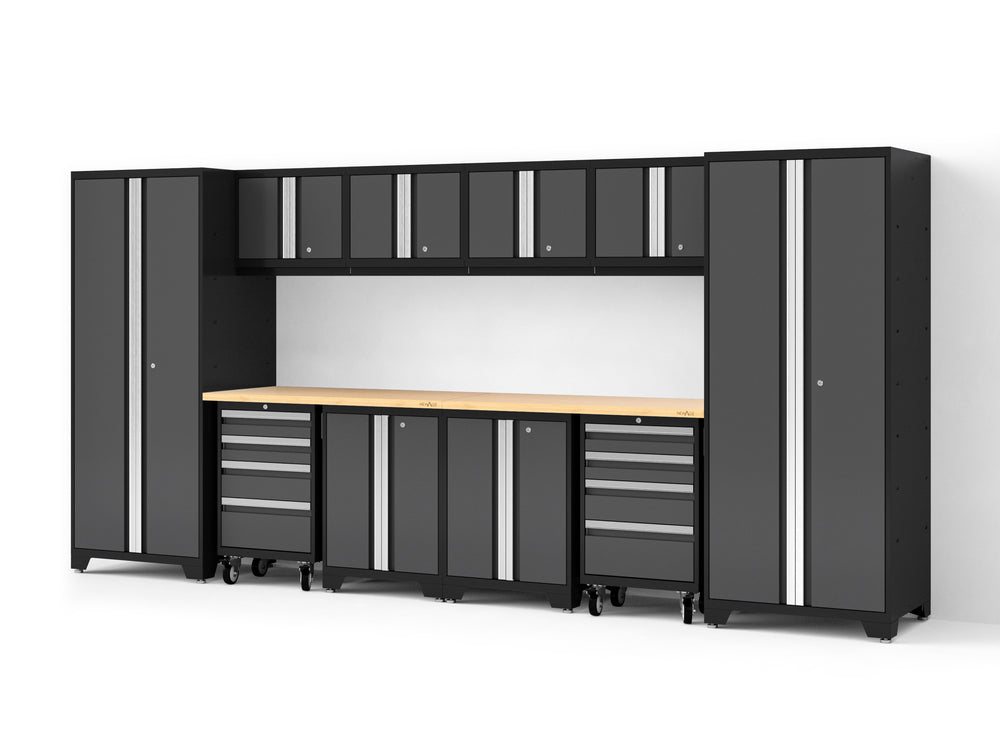 NewAge Garage Cabinets Bold Series XL 9-Piece Garage Cabinets Set - Thumbnail 4