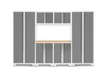 NewAge Garage Cabinets Bold Series 7-Piece Cabinet Set with 30 in. RTA Lockers-73018-Garage Giant 