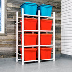 Proslat Bin Warehouse 8 Tote Edition (32 Gallon)-65001-Garage Giant 