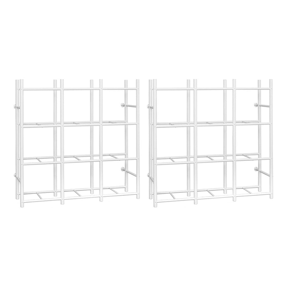 Bin Warehouse Bin Warehouse 12 Tote Compact Storage Rack (2-Pack) | Garage Giant