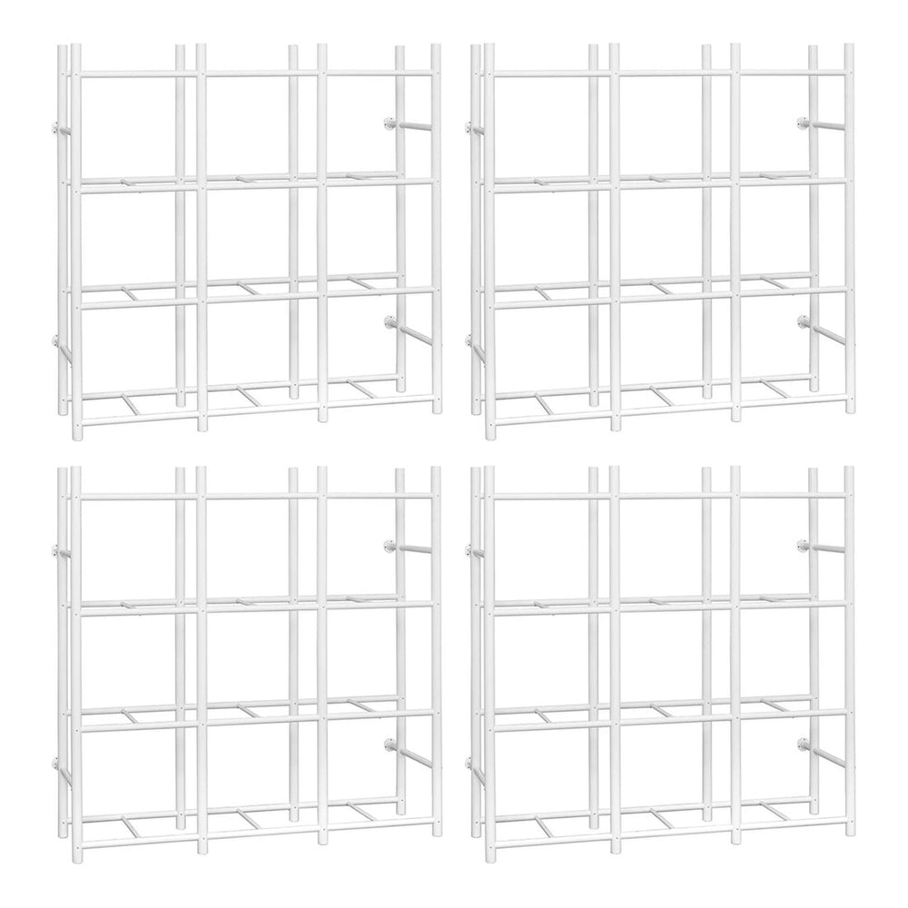 Bin Warehouse Bin Warehouse 12 Tote Compact Storage Rack (4-Pack) | Garage Giant