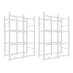 Bin Warehouse Bin Warehouse 8 Tote Storage Rack (2-Pack) | Garage Giant 