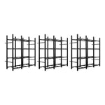 Bin Warehouse Bin Warehouse Heavy-Duty 12 Tote Storage Rack (3-Pack) | Garage Giant 