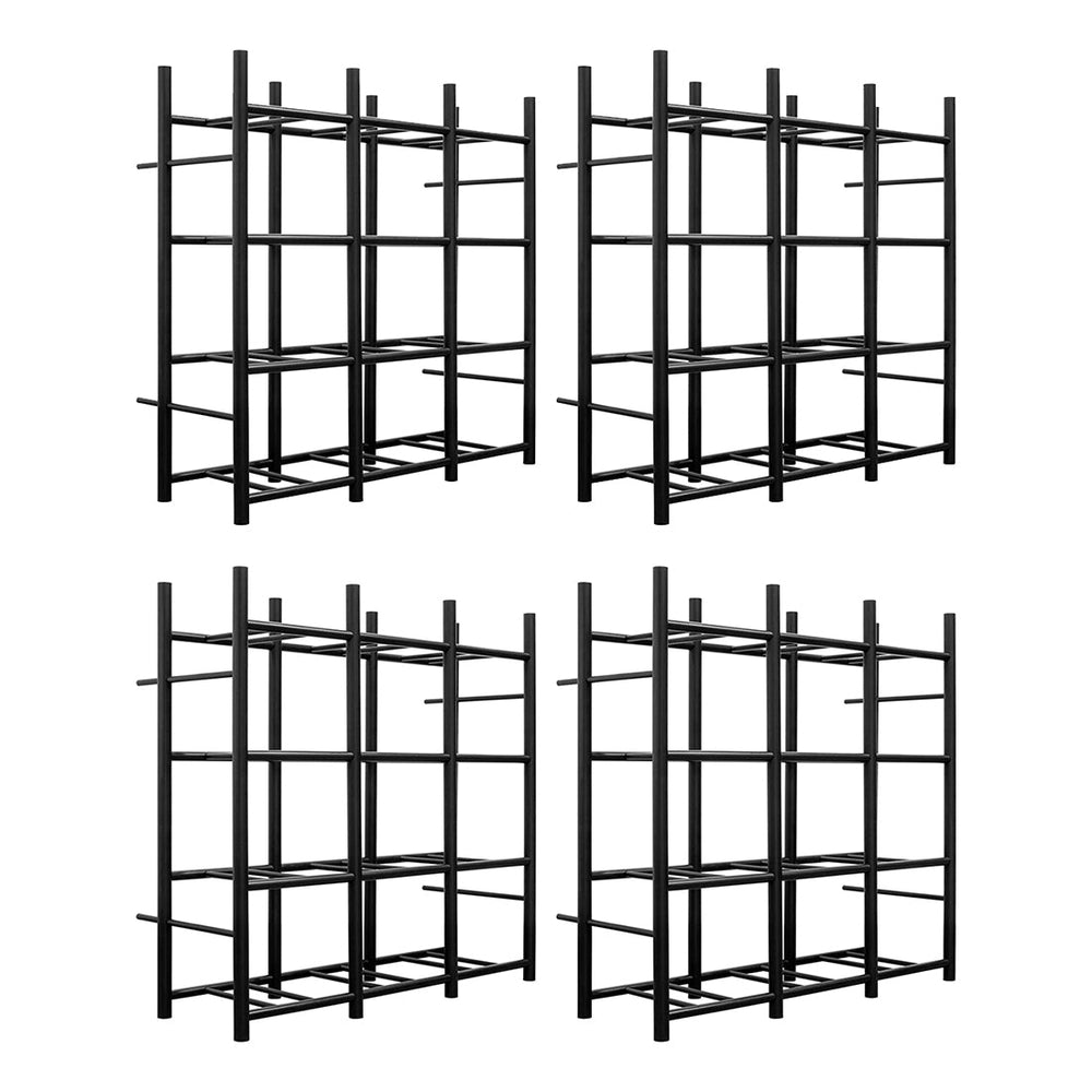 Bin Warehouse Bin Warehouse Heavy-Duty 12 Tote Storage Rack (4-Pack) | Garage Giant