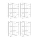 Bin Warehouse Bin Warehouse 8 Tote Storage Rack (4-Pack) | Garage Giant 