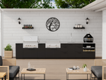 NewAge Outdoor Kitchens Classic Series 6-Piece Griddle Island · 304 Stainless Steel · SS Door · Platinum Griddle 