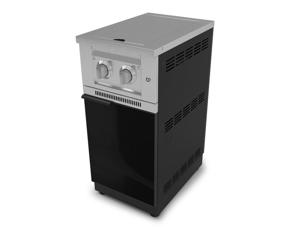 NewAge Outdoor Kitchens Aluminum Platinum Dual Side Burner - Thumbnail 3