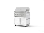 NewAge Outdoor Kitchens Stainless Steel 2-Piece Cabinet set with Grill Cabinet and Platinum Grill-72928-Garage Giant 