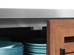 NewAge Outdoor Kitchens Stainless Steel 4-Piece Cabinet Set with Caster and 2 Door, Grill Cabinet, Platinum Grill, Countertop-72543-Garage Giant 
