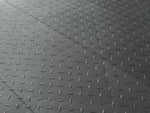 NewAge Garage Flooring Diamond Pattern Polypropylene Garage Flooring Tiles 400 sq. ft. Flooring Bundle - Grey 
