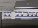 NewAge Outdoor Kitchens Stainless Steel Platinum Dual Side Burner-67190-Garage Giant 