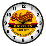 Collectable Sign and Clock Columbia Bicycles Backlit Wall Clock-710036-Garage Giant 