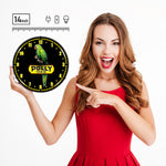 Collectable Sign and Clock Polly Gas Backlit Wall Clock-710091-Garage Giant 