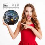 Collectable Sign and Clock Ford GT-40 Backlit Wall Clock-712174-Garage Giant 