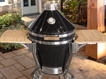NewAge Outdoor Kitchens Stainless Steel Kamado Cart-65989-Garage Giant 