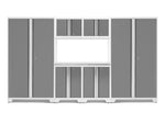 NewAge Garage Cabinets Bold Series 7-Piece Cabinet Set with 42 in. RTA Lockers-73083-Garage Giant 