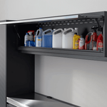 NewAge Garage Cabinets BOLD Series Grey All In One 4-Piece Set with Stainless Steel Top-73505-Garage Giant 