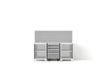 NewAge Garage Cabinets Bold XL Series 4PC Garage Cabinetry Set, 20-24 Gauge Steel, Fully Welded, 72" W x 18" D x 58.5" H-64589-Garage Giant 