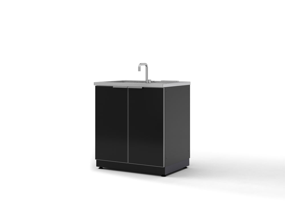 NewAge Outdoor Kitchens Aluminum Sink Cabinet-70506-Garage Giant