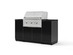 NewAge Outdoor Kitchens Outdoor Grill Island Aluminum 6-Piece Cabinet Set with 1 Door, Grill Cabinet, Performance Grill and Countertops - (Natural Gas) | Garage Giant 