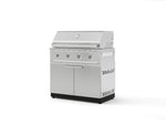 NewAge Outdoor Kitchens Stainless Steel 2-Piece Cabinet set with Grill Cabinet and Performance Grill-72944-Garage Giant 