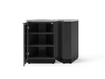 NewAge Outdoor Kitchens Aluminum 45 Degree Corner Cabinet - Slate Gray-70502-Garage Giant 