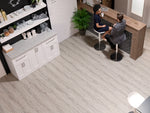 NewAge Garage Flooring Stone Composite LVP Flooring 5mm 200 sq. ft. Flooring Bundle - Grey Oak 