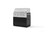 NewAge Outdoor Kitchens Aluminum 2-Piece Cabinet Set with Grill Cabinet and Performance Grill-72908-Garage Giant 