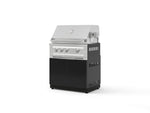 NewAge Outdoor Kitchens Aluminum 2-Piece Cabinet Set with Grill Cabinet and Platinum Grill-72912-Garage Giant 