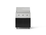NewAge Outdoor Kitchens Aluminum 2-Piece Cabinet Set with Casters, Grill Cabinet and Performance Grill-72909-Garage Giant 