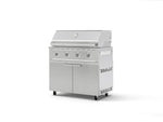 NewAge Outdoor Kitchens Stainless Steel 2-Piece Cabinet set with Casters, Grill Cabinet and Performance Grill-72947-Garage Giant 
