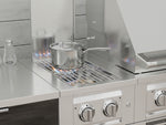 NewAge Outdoor Kitchens Stainless Steel Platinum Dual Side Burner-67190-Garage Giant 