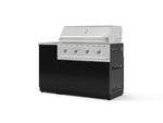 NewAge Outdoor Kitchens Outdoor Grill Island Aluminum 3-Piece Cabinet Set with Sink, Grill Cabinet, and Performance Grill | 76302 