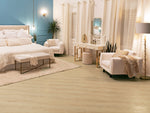 NewAge Garage Flooring Vinyl Plank Flooring - 168 sqft with Transition Strip - White Oak 