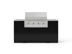 NewAge Outdoor Kitchens Outdoor Grill Island Aluminum 6-Piece Cabinet Set with 1 Door, Grill Cabinet, Performance Grill and Countertops 