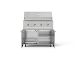 NewAge Outdoor Kitchens Stainless Steel 2-Piece Cabinet set with Casters, Grill Cabinet and Performance Grill-72947-Garage Giant 