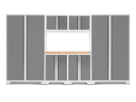 NewAge Garage Cabinets Bold Series 7-Piece Cabinet Set with 42 in. RTA Lockers-73082-Garage Giant 