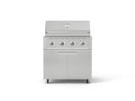 NewAge Outdoor Kitchens Stainless Steel 2-Piece Cabinet set with Casters, Grill Cabinet and Performance Grill-72946-Garage Giant 