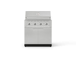 NewAge Outdoor Kitchens Stainless Steel 2-Piece Cabinet set with Grill Cabinet and Performance Grill-74807-Garage Giant 